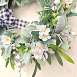 Farship Spring Wreath 18Inch Lambs Ear Wreaths