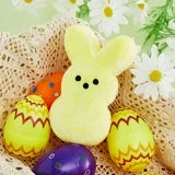 Farship Easter Bunny Plush Toys 6Pcs Easter Peep Plush