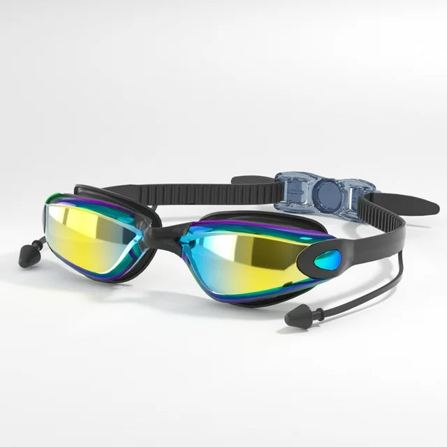 Farship Swim Goggles 2 Pack Anti-fog for Adult Women Men Teen Youth