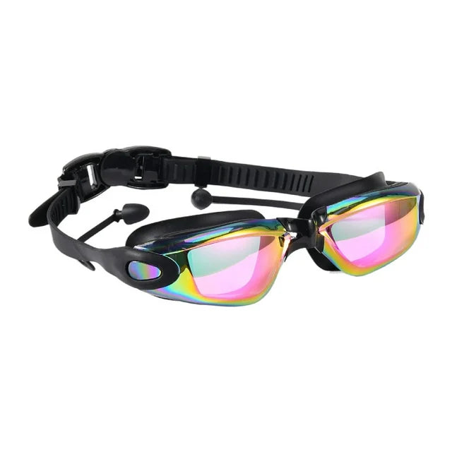 Farship Swim Goggles 2 Pack Anti-fog for Adult Women Men Teen Youth