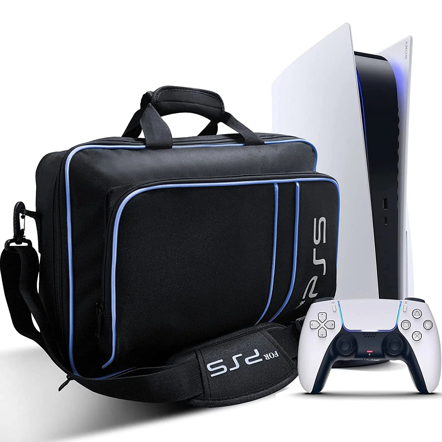 Farship Carrying Case Travel Bag for PS5 PS4