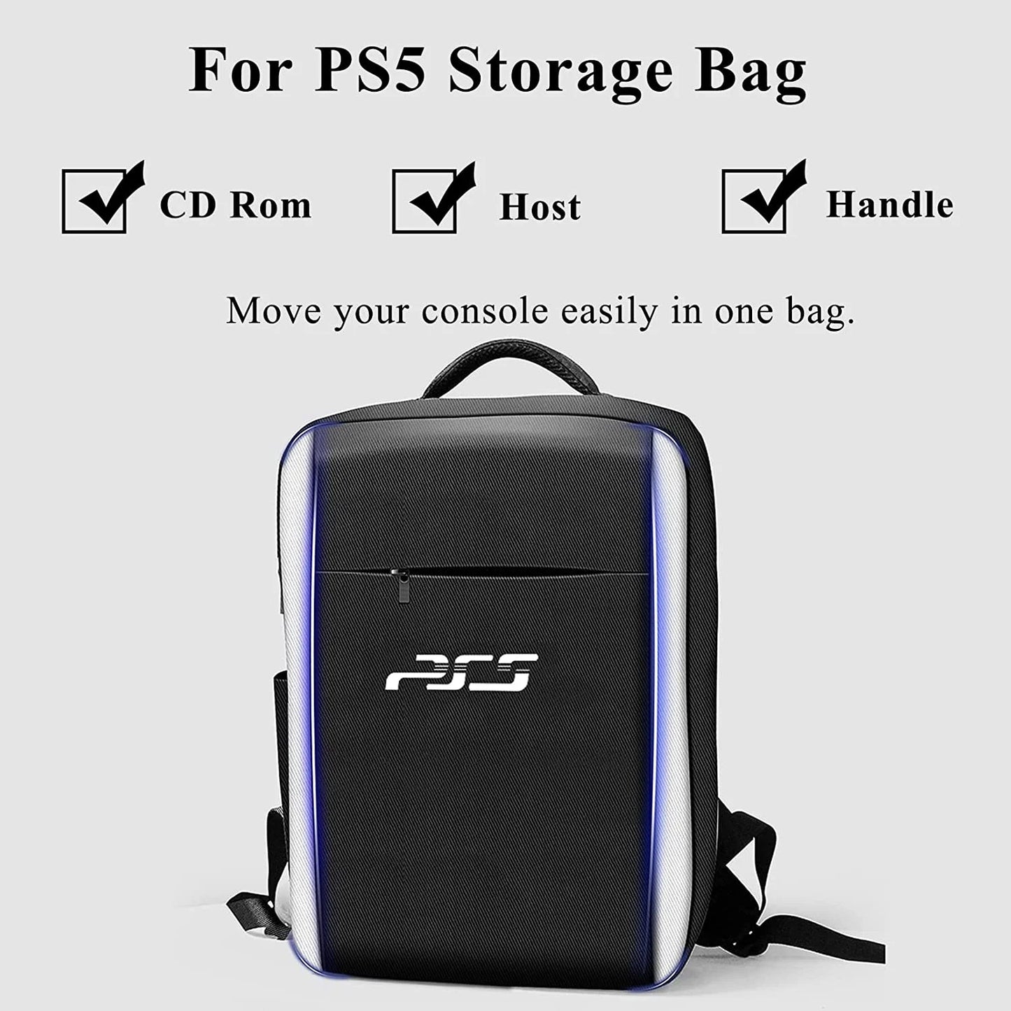 Farship Gaming Console Backpack for PS5-Play Station