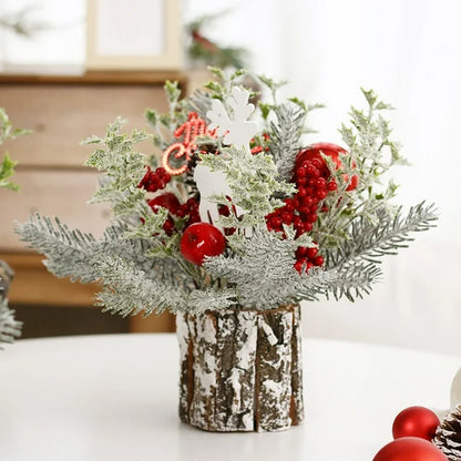 Farship 12'' Christmas Trees Artificial Mini Tabletop Christmas Tree