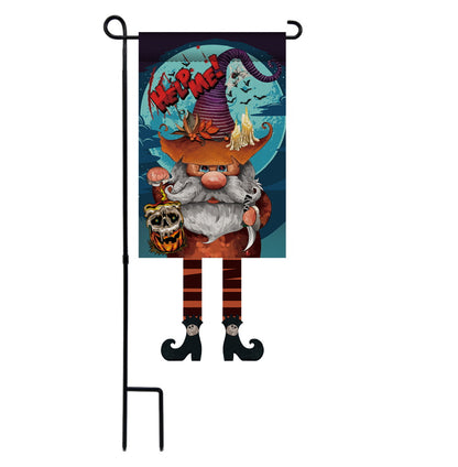 Farship 12"*26'' Garden Flags Set of 6 Halloween Decorations Patio Flags